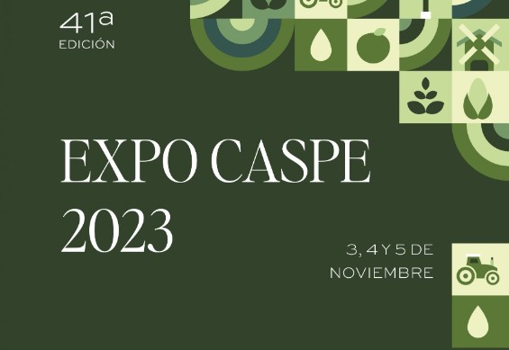 Nueva edición de la Feria Expo Caspe 2023, del 3 al 5 de noviembre.